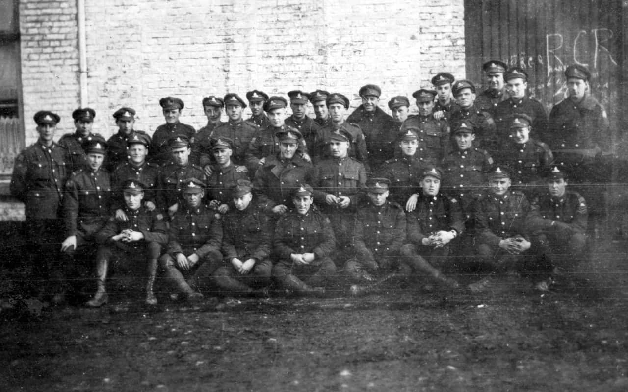 84.-Centre-Section-35th-Battery-Renaix-Belgium-January-1919