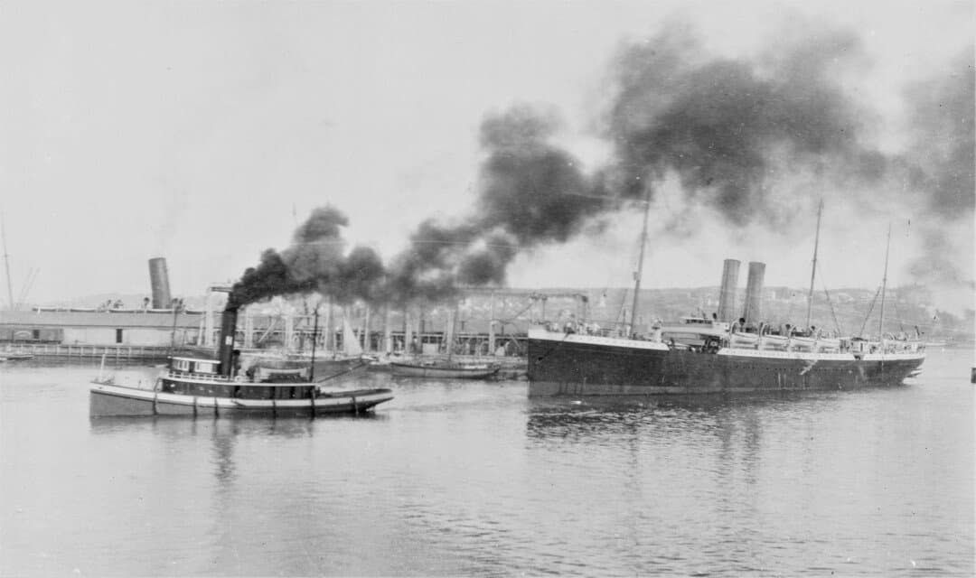 4.-1914-26-Sept-Carribean-leaving-Quebec