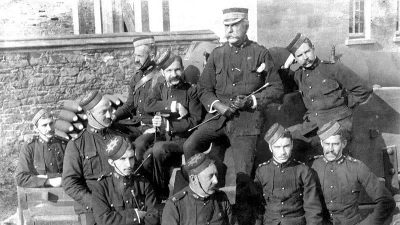 1890s Officers B Battery Citadel