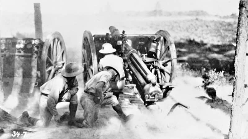 1920 Firing 18 Pounder